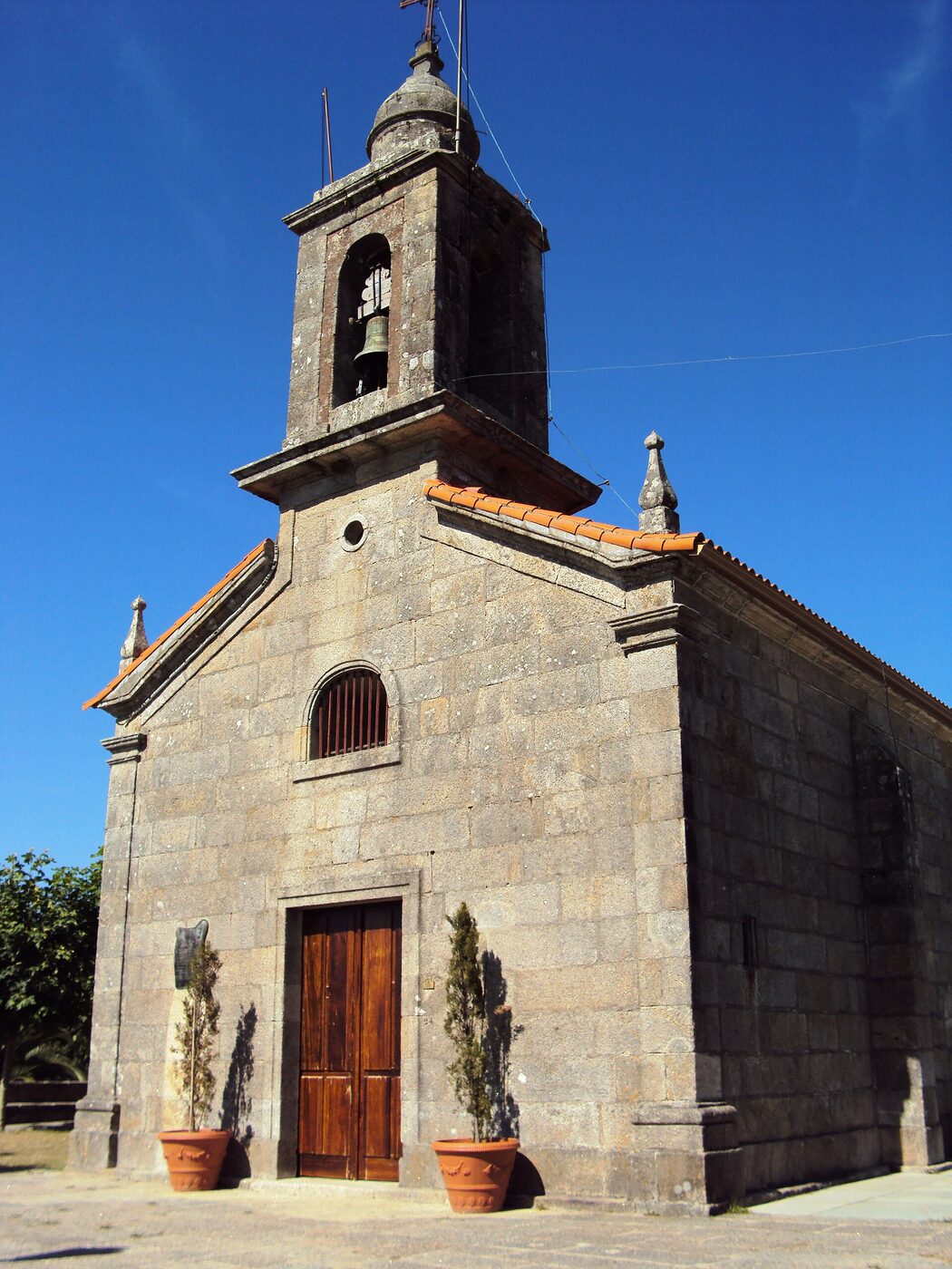 Igrexa de Santa María de Baredo en Baiona