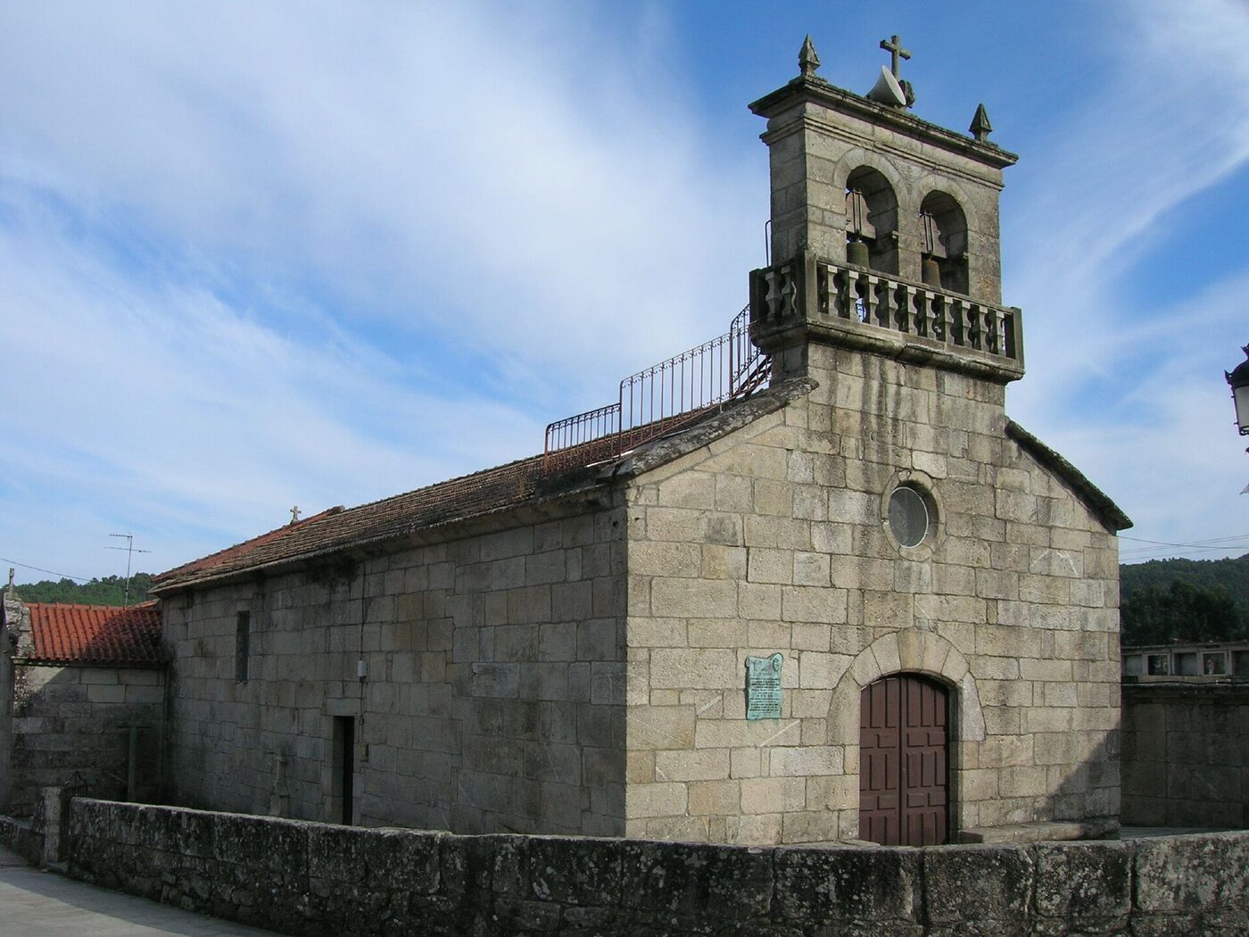 Igrexa de Santa Mariña de Baíña en Baiona