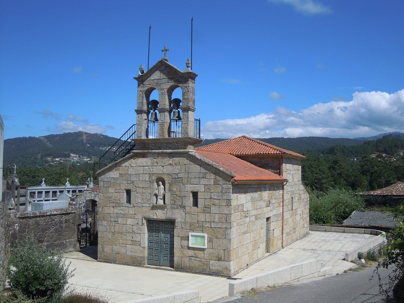 Igrexa de San Caetano de Quintela en Crecente