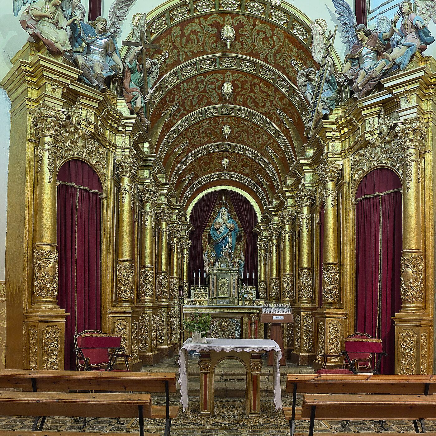 Iglesia de la Purificación en La Iglesuela del Cid