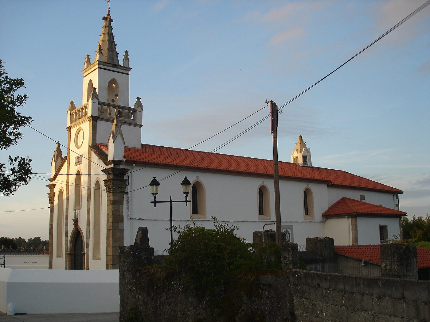 Igrexa de Santiago de Franza en Mugardos