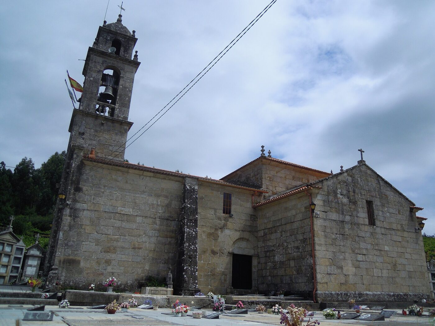 Igrexa de Santa Cristina de Valeixe en A Caniza