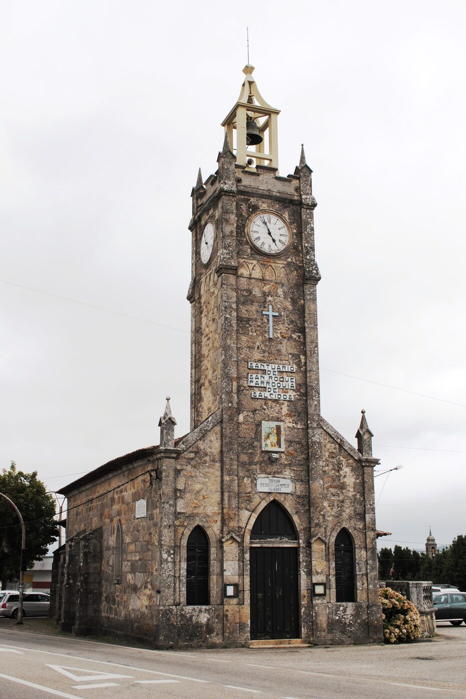 Capela de San Roque de Salcidos en A Guarda