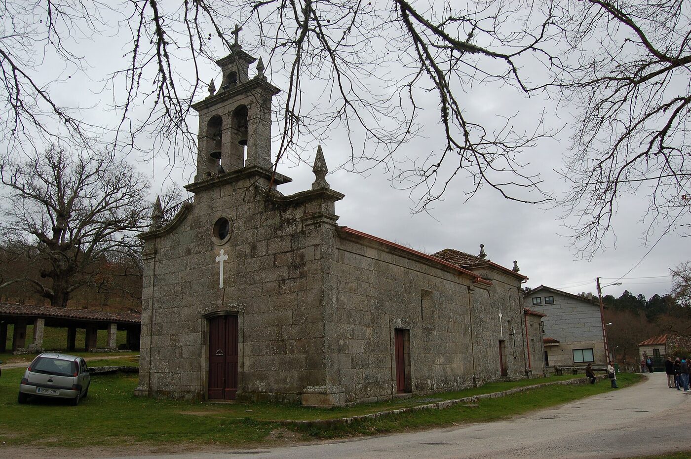 Igrexa de San Bieito de Moldes en Boborás