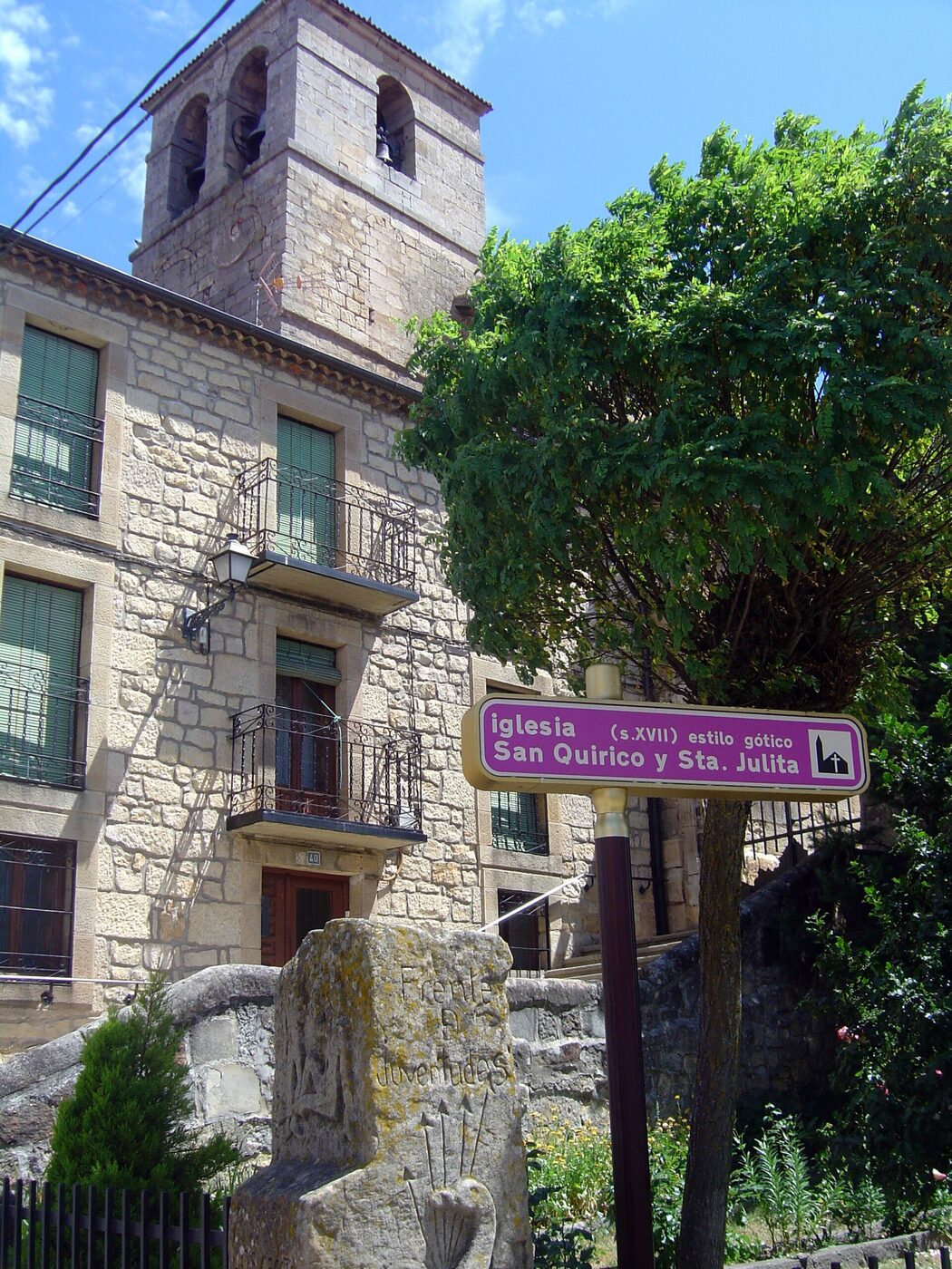 Iglesia de San Quirico y Santa Julita en Covaleda