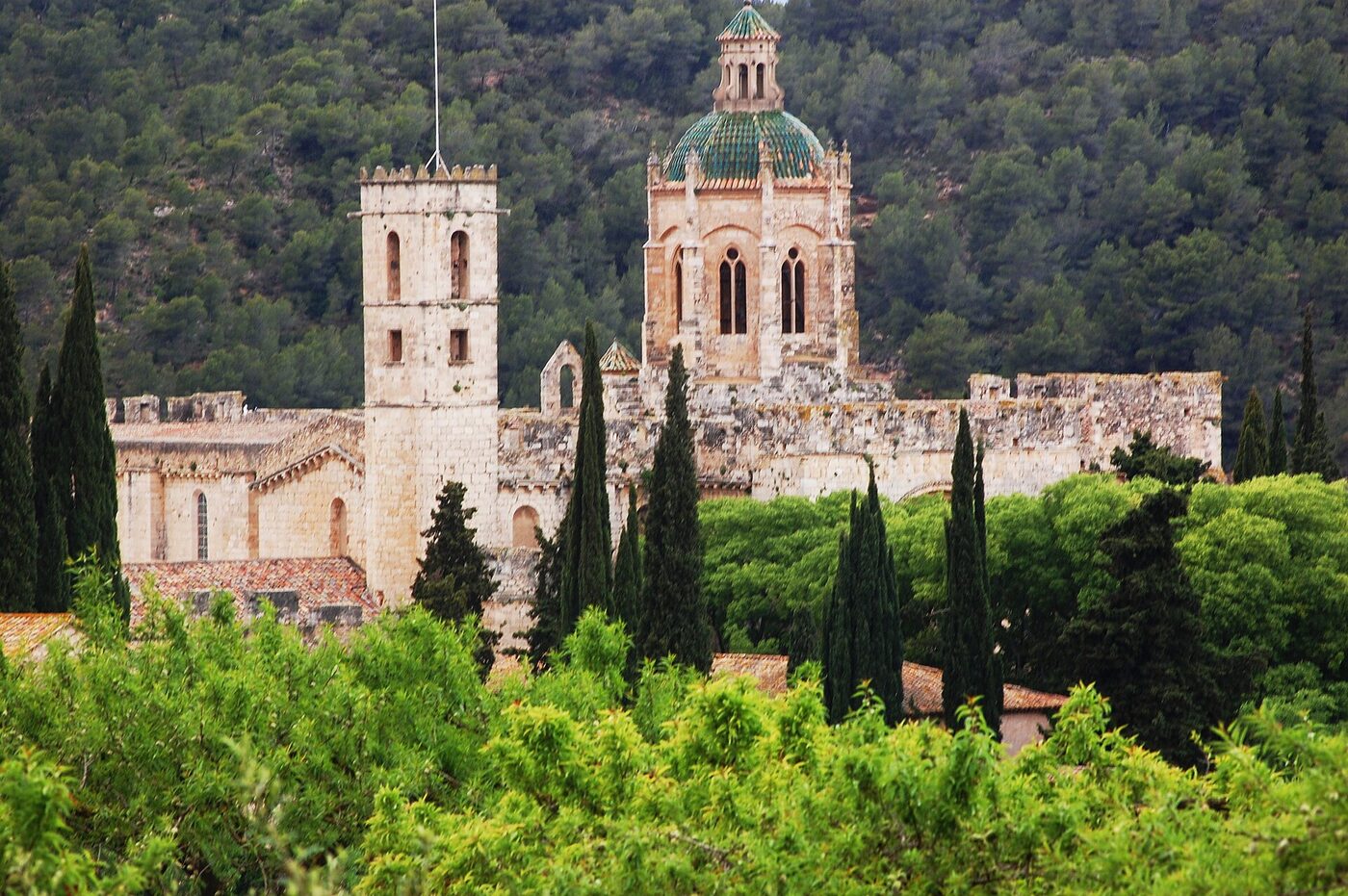 Monestir de Santes Creus en Aiguamúrcia