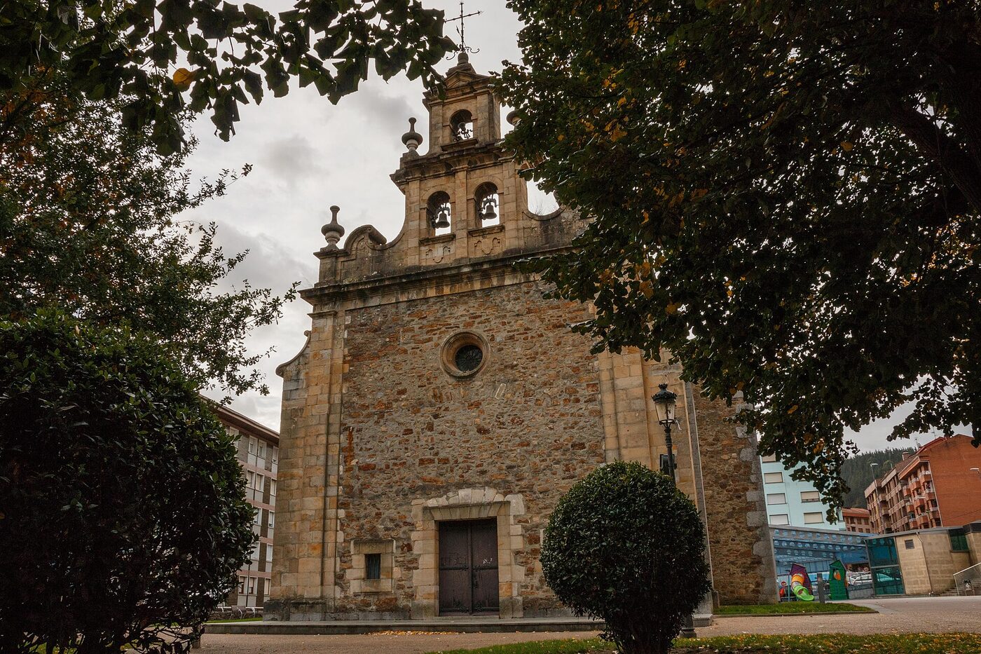 Udiarragako Andra Maria ermita en Miravalles