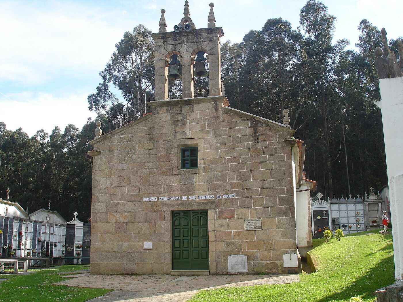 Igrexa de Santo Estevo de Paleo en Carral