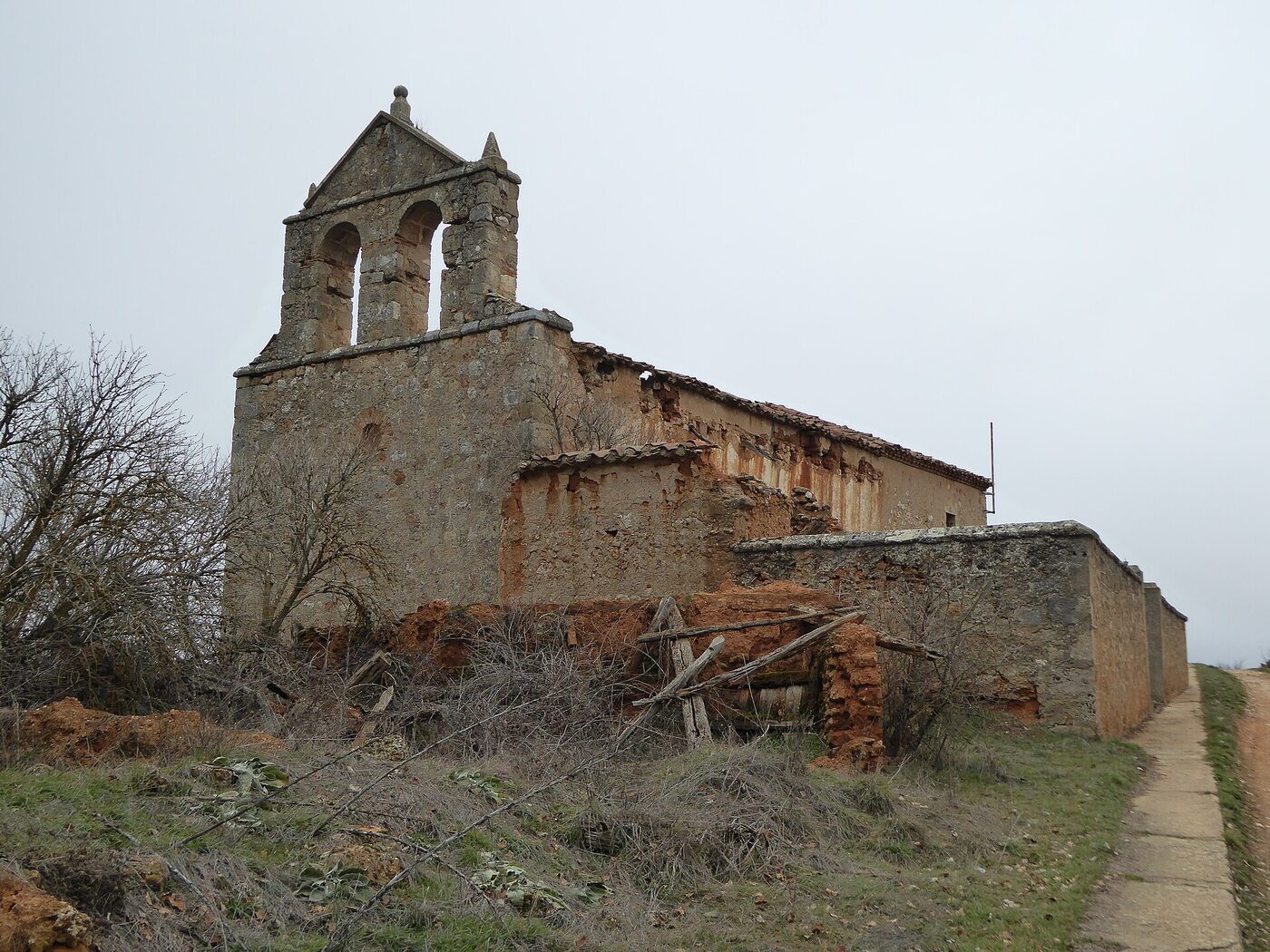 Iglesia de San Juan Bautista en Rioseco de Soria