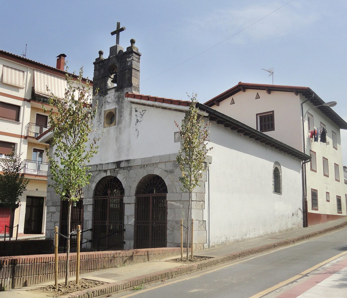Santa Leokadia baseliza en Urnieta