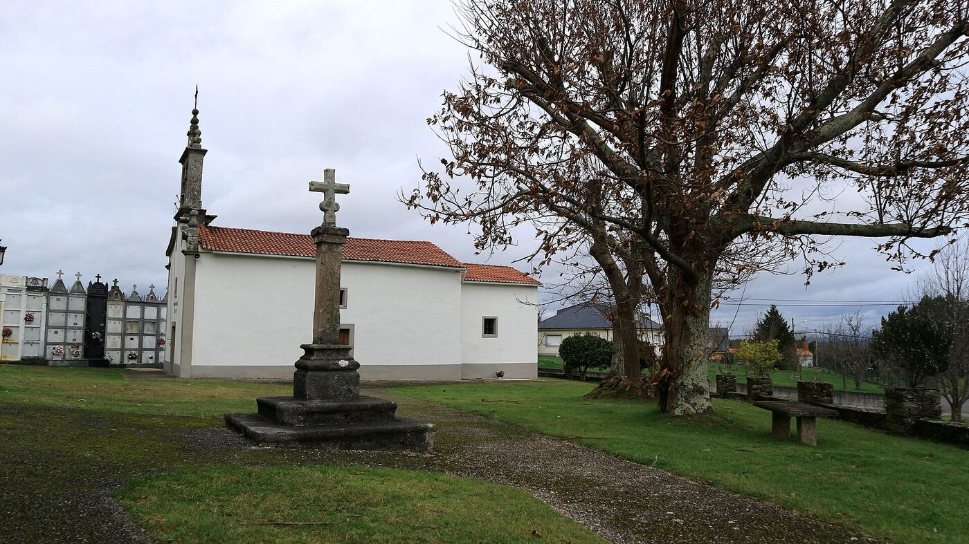 Igrexa de San Salvador de Cerneda en Abegondo