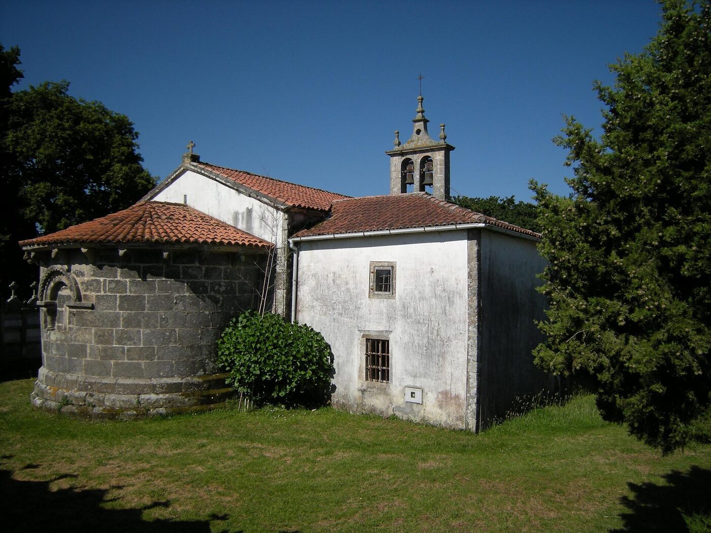 Igrexa de Santa María de Sendelle en Boimorto
