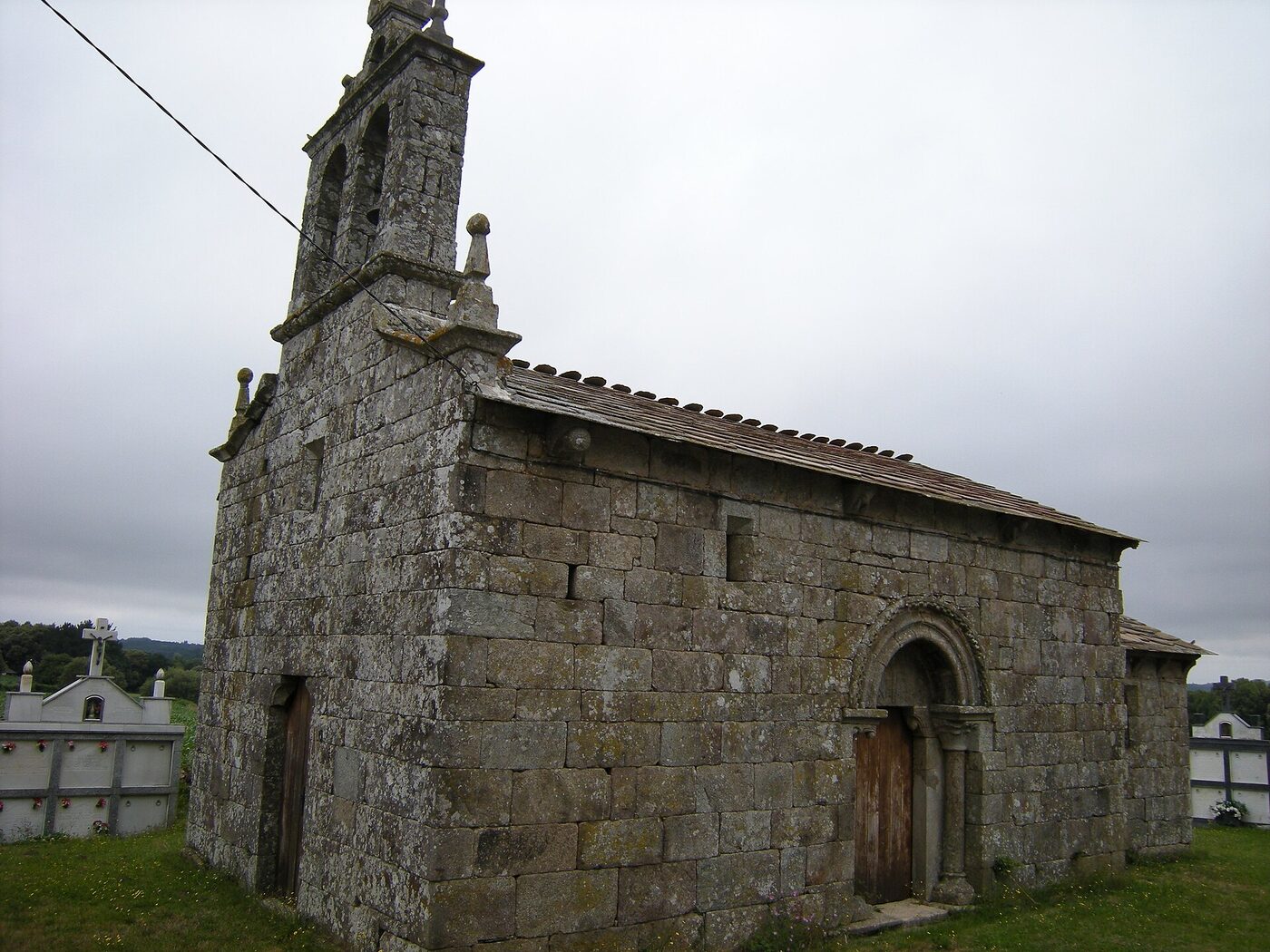 Igrexa de San Miguel de Berbetouros en Palas de Rei