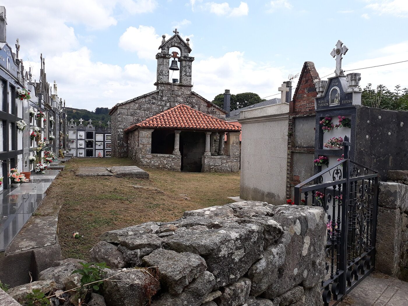 Igrexa de San Salvador de Merlán en Palas de Rei