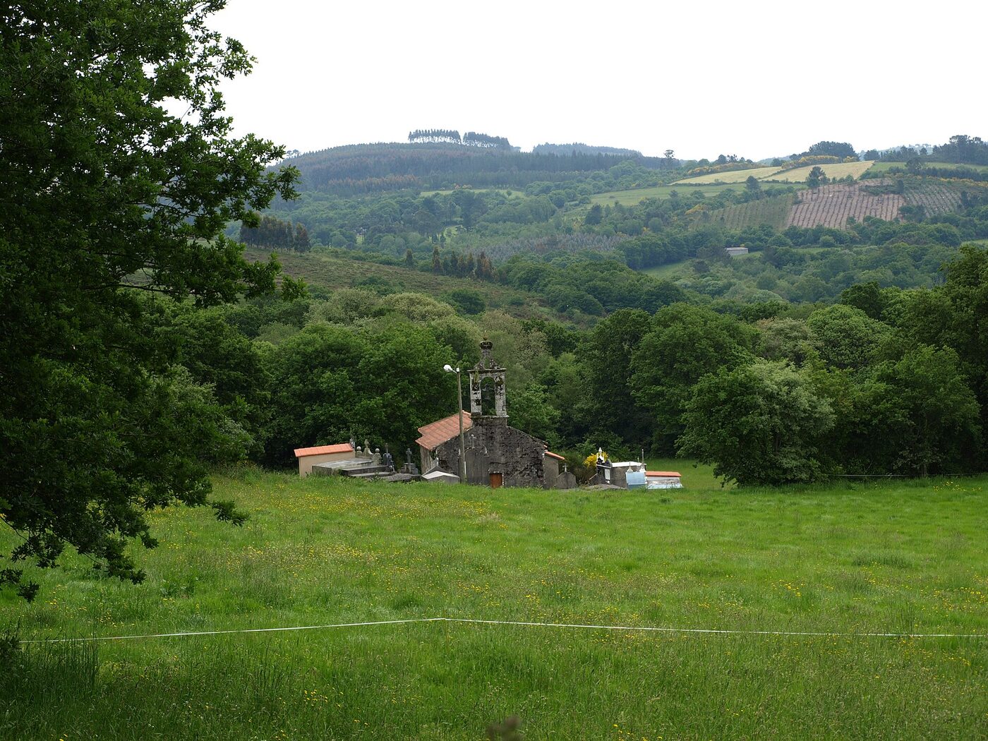 Igrexa de San Tomé de Felpós en Palas de Rei