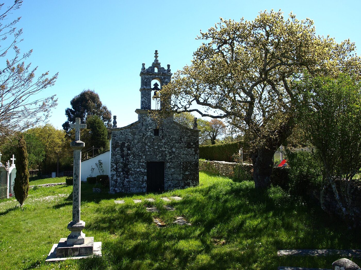 Igrexa de Santa María de Marzán en Monterroso