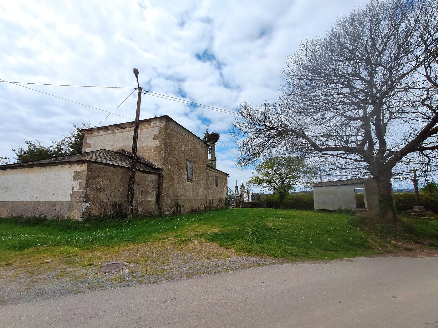 Igrexa de San Pedro de Aldurfe en Riotorto