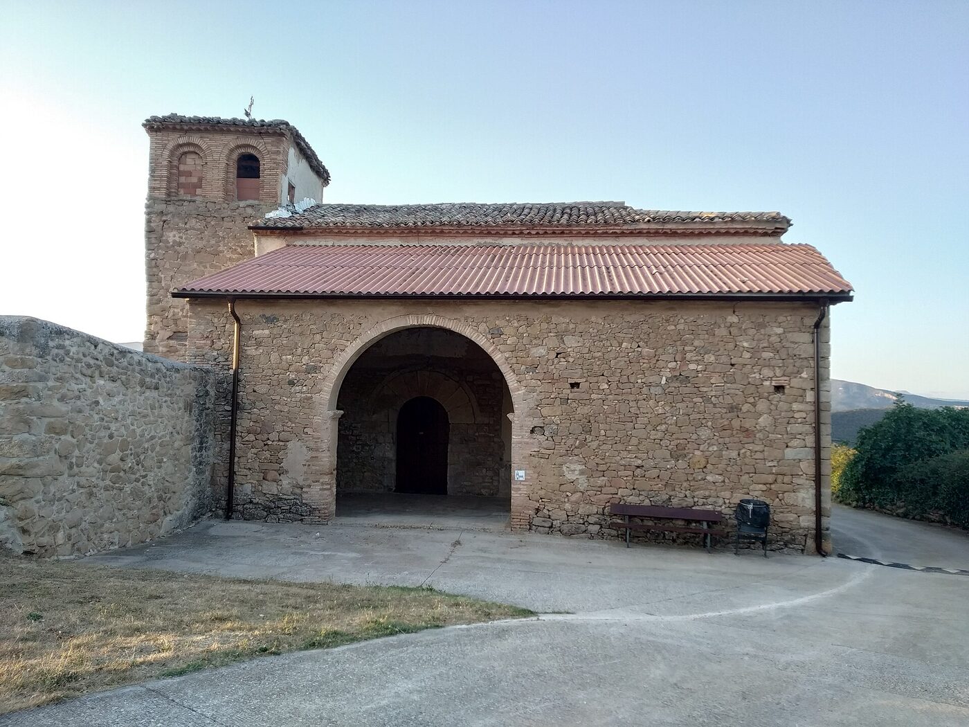 Iglesia de San Gervasio y San Servando en Igúzquiza