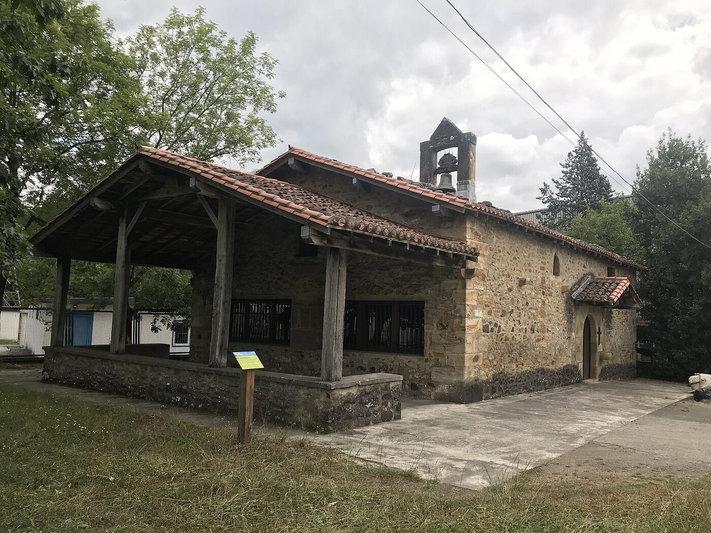 San Andolín ermita en Abadiano