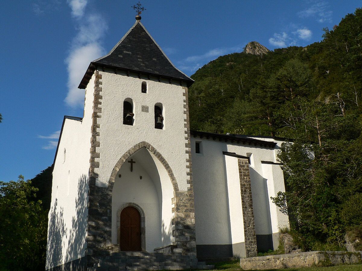 Ermita de Santa Elena (Siglo XIII) en Biescas