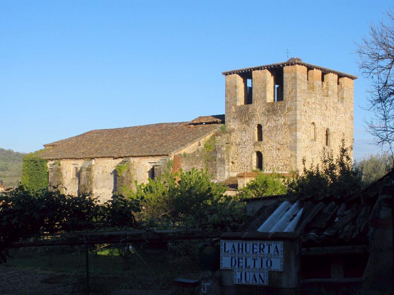 Iglesia parroquial de Nuestra Señora de la Asunción en Cuacos de Yuste