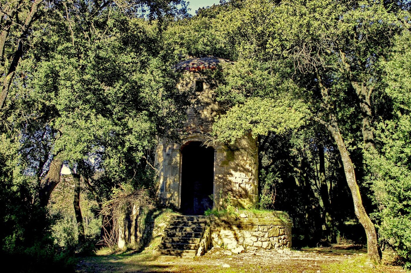 el Sant Crist en Sant Quirze Safaja
