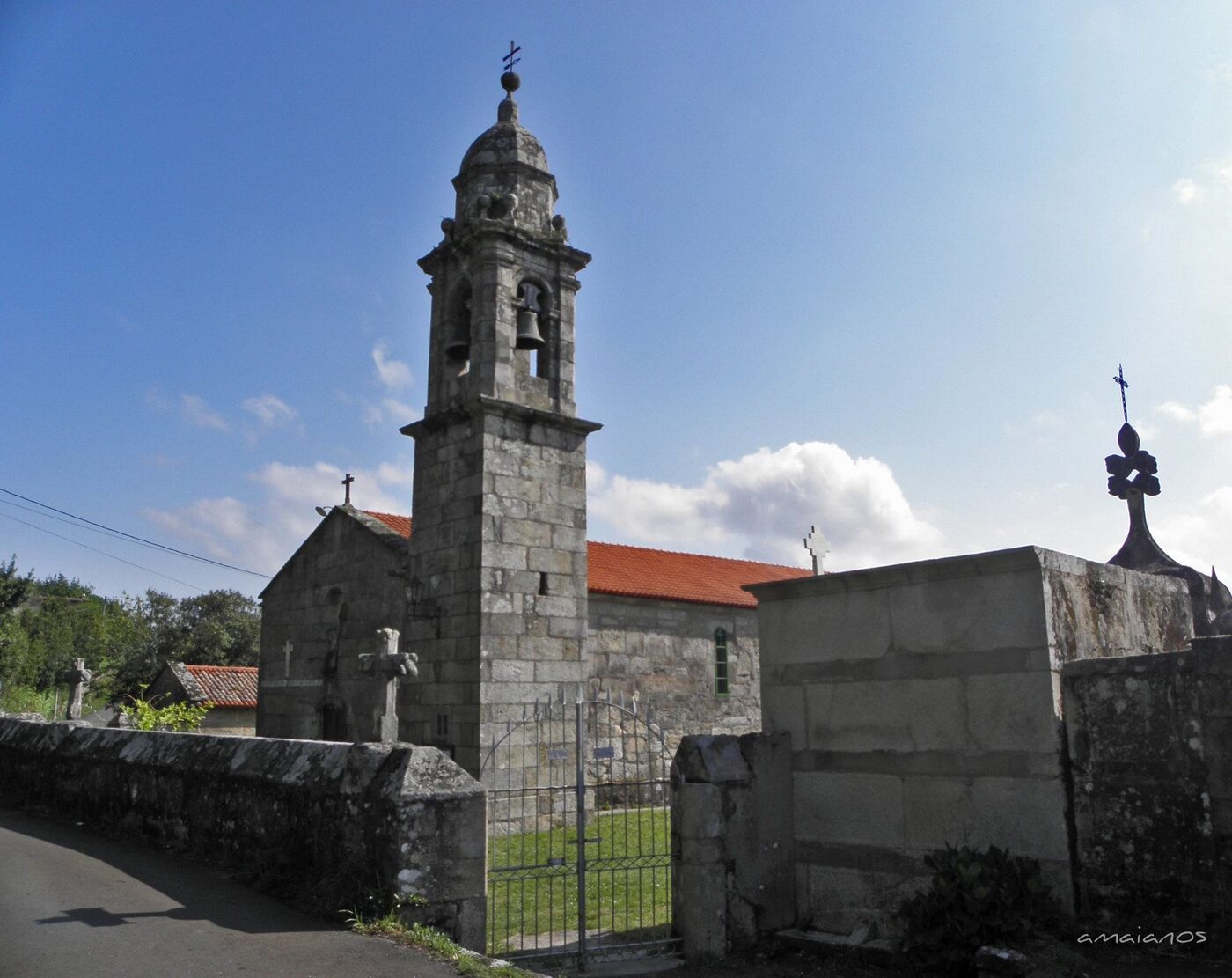 Igrexa de Santa María de Leiro en Rianxo