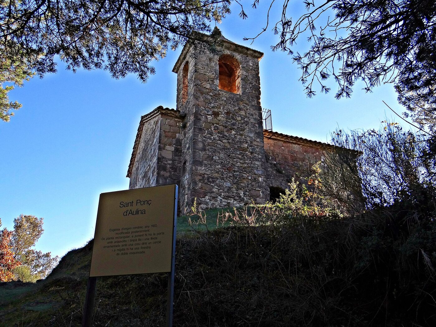 Sant Ponç d'Aulina en la Vall de Bianya