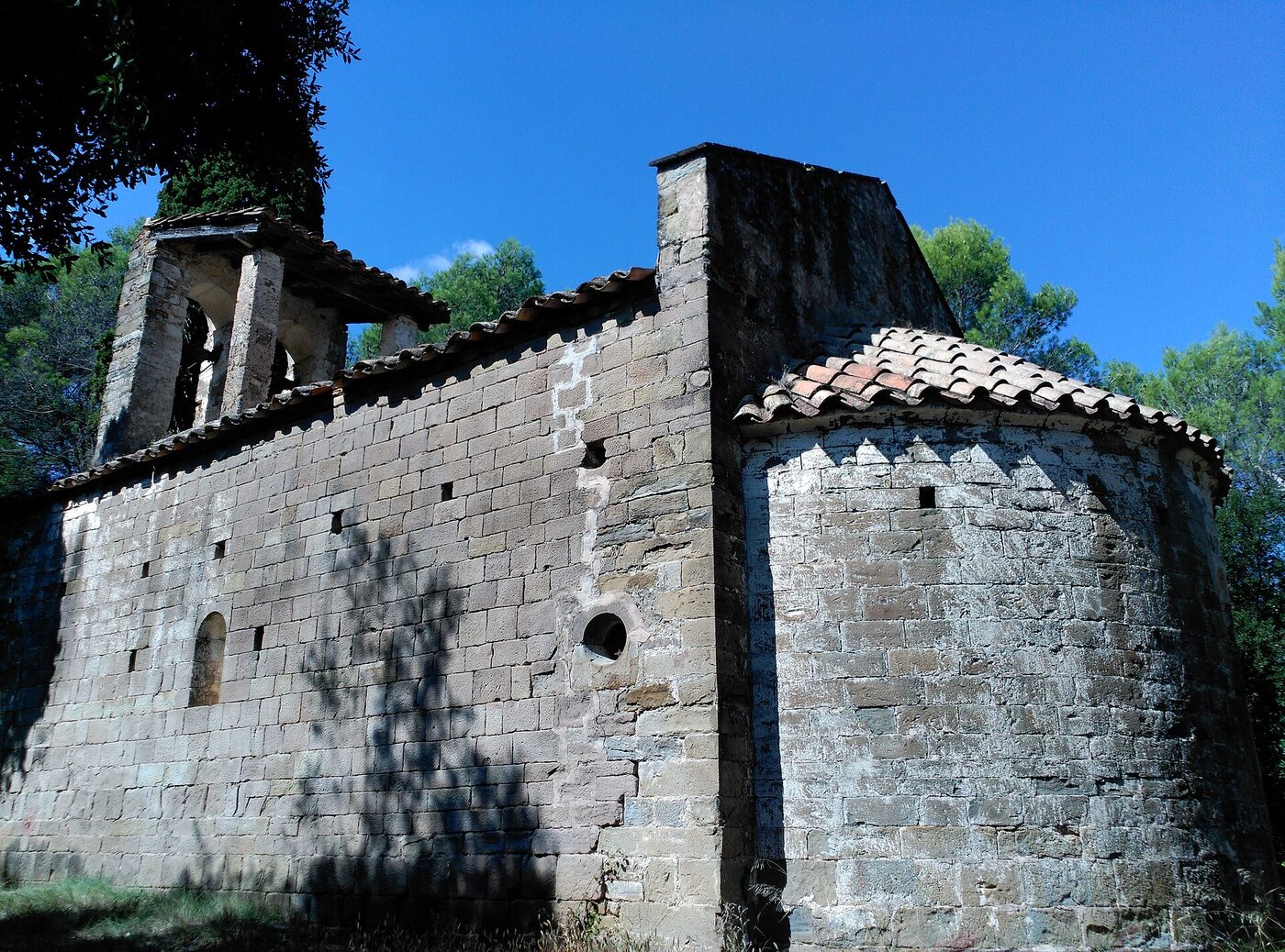 Ermita de Sant Quirze i Santa Julita de Merlant en Porqueres