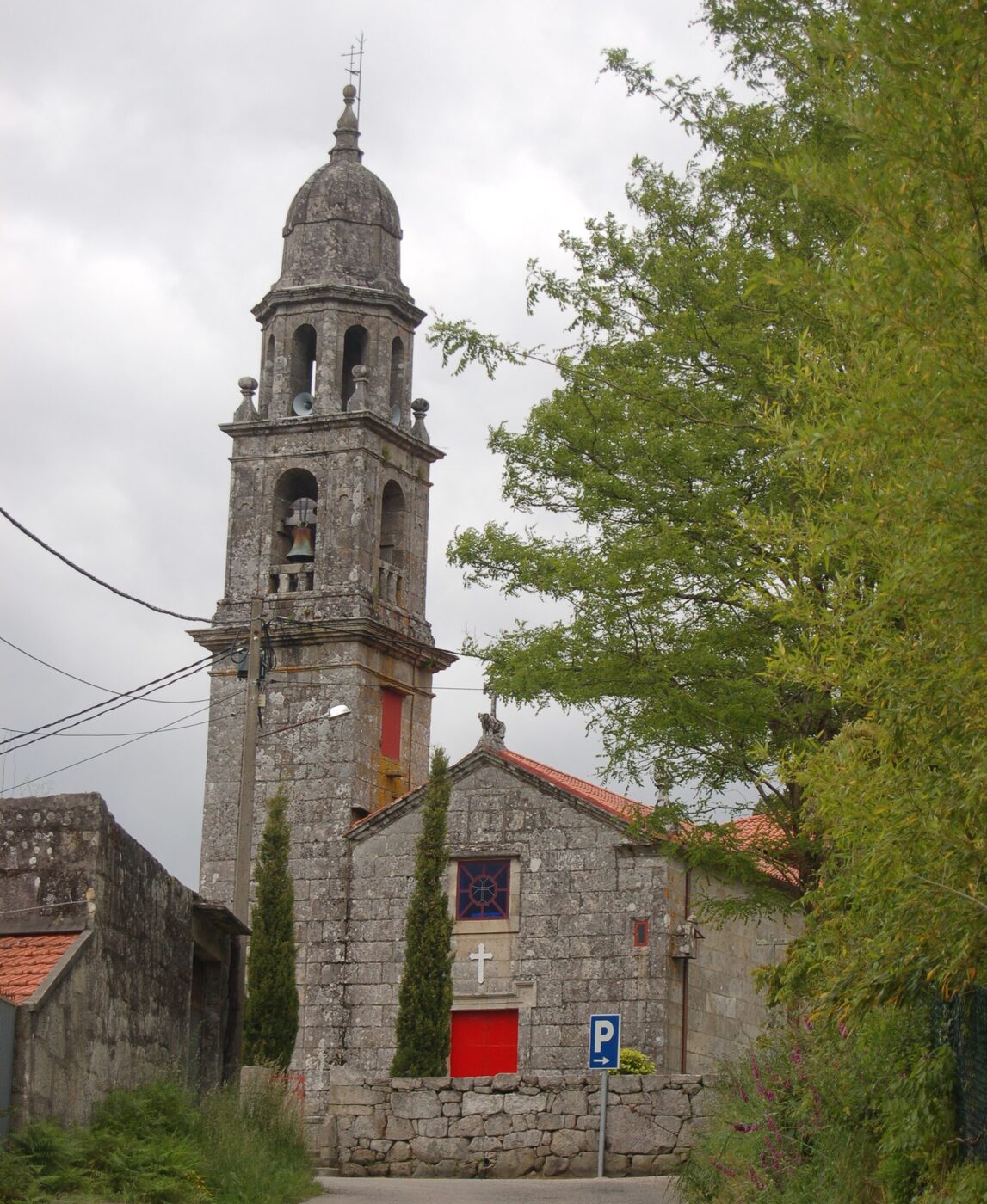 Igrexa de Santa María de Xeve en Pontevedra
