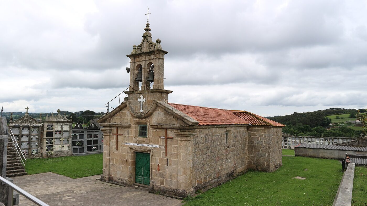 Igrexa de Santaia de Gorgullos en Tordoia