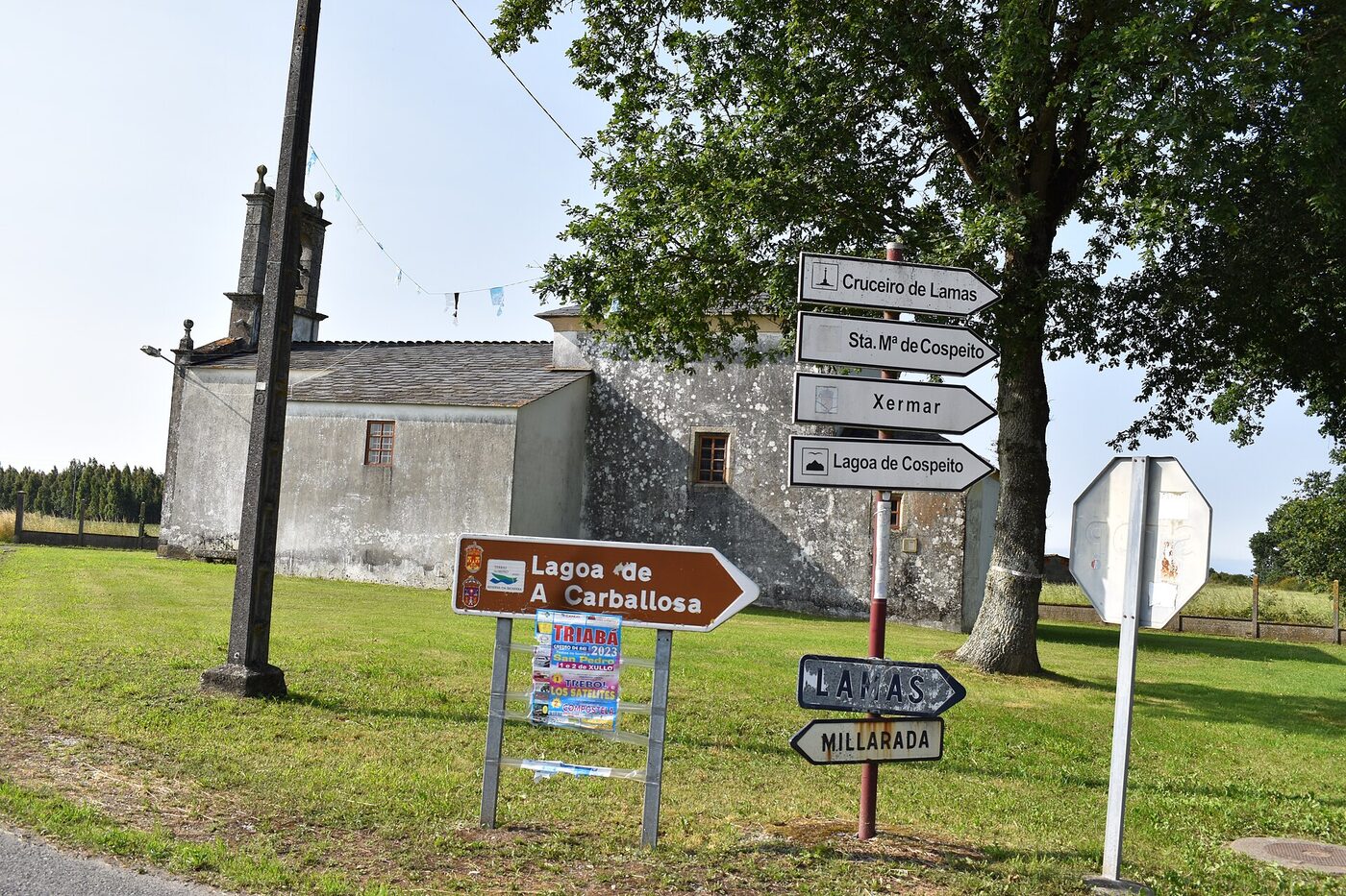 Igrexa de Santa María de Bestar en Cospeito