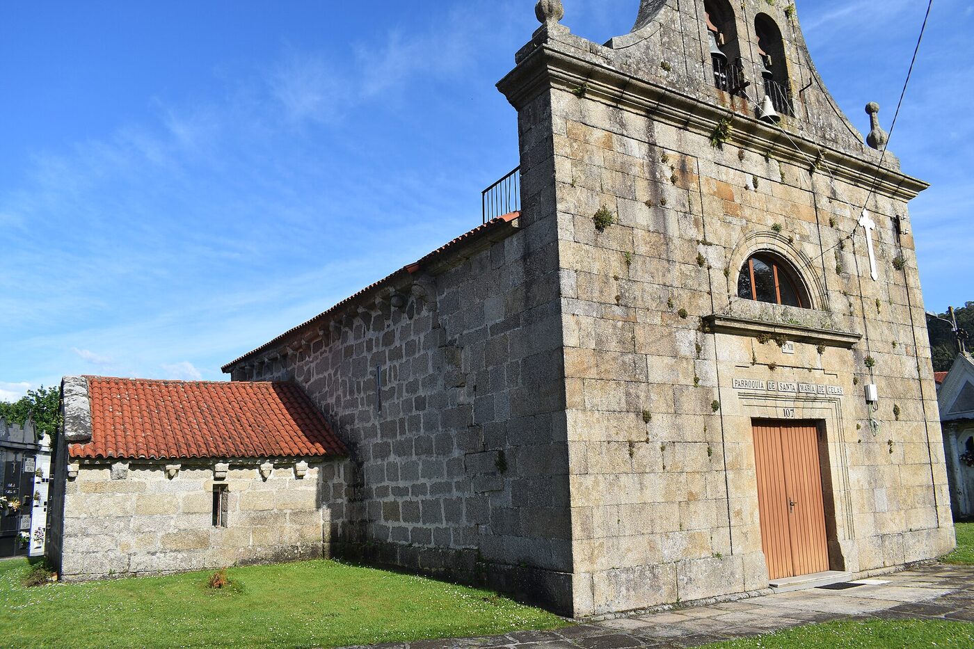 Igrexa de Santa María de Celas en Culleredo