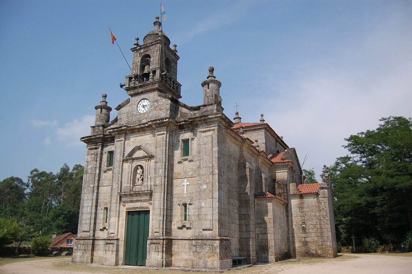 Igrexa de San Xoán de Fornelos en Salvaterra de Miño