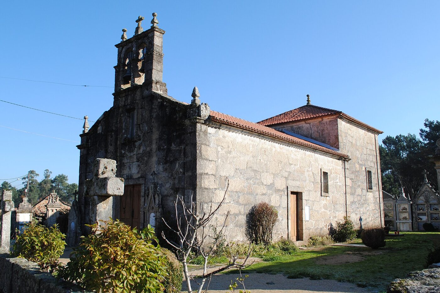 Igrexa de Santa Comba de Soutolobre en Salvaterra de Miño