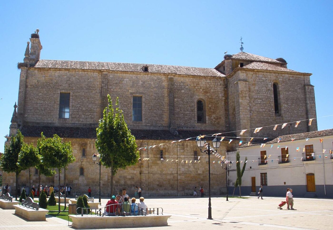 Antigua iglesia de San Agustín en Dueñas