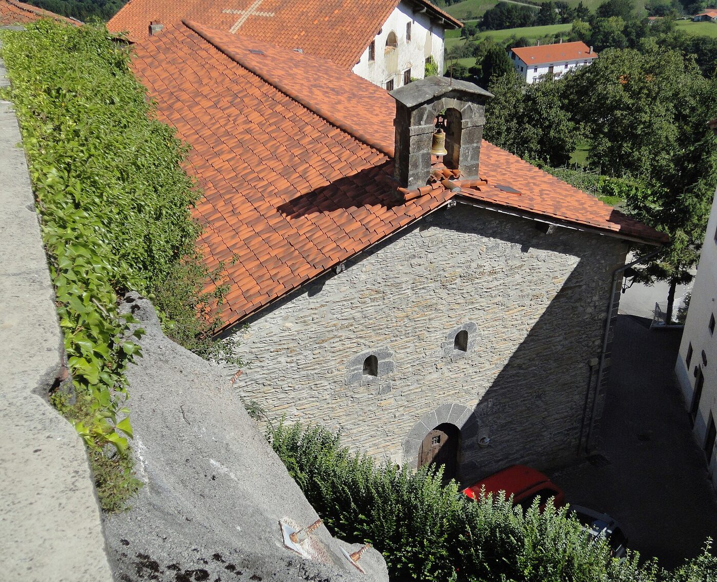G. Andra Mari Aizpeakoa, Ermita en Aya