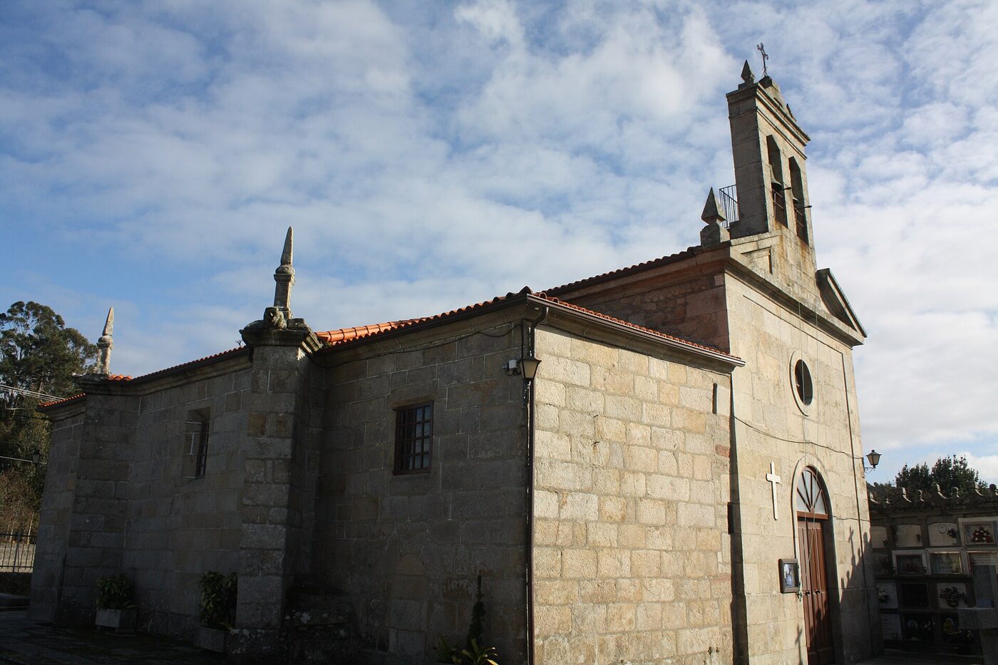 Igrexa de San Salvador de Sobradelo en Vilagarcía de Arousa