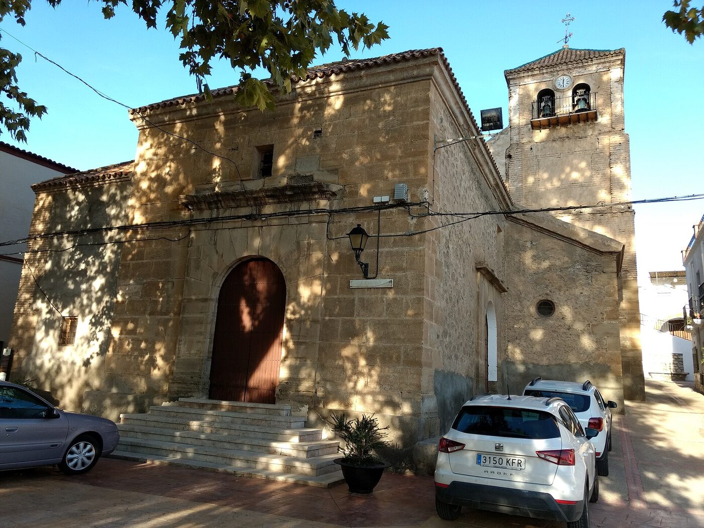 iglesia de San Agustín de Santa Cruz de Marchena en Santa Cruz de Marchena