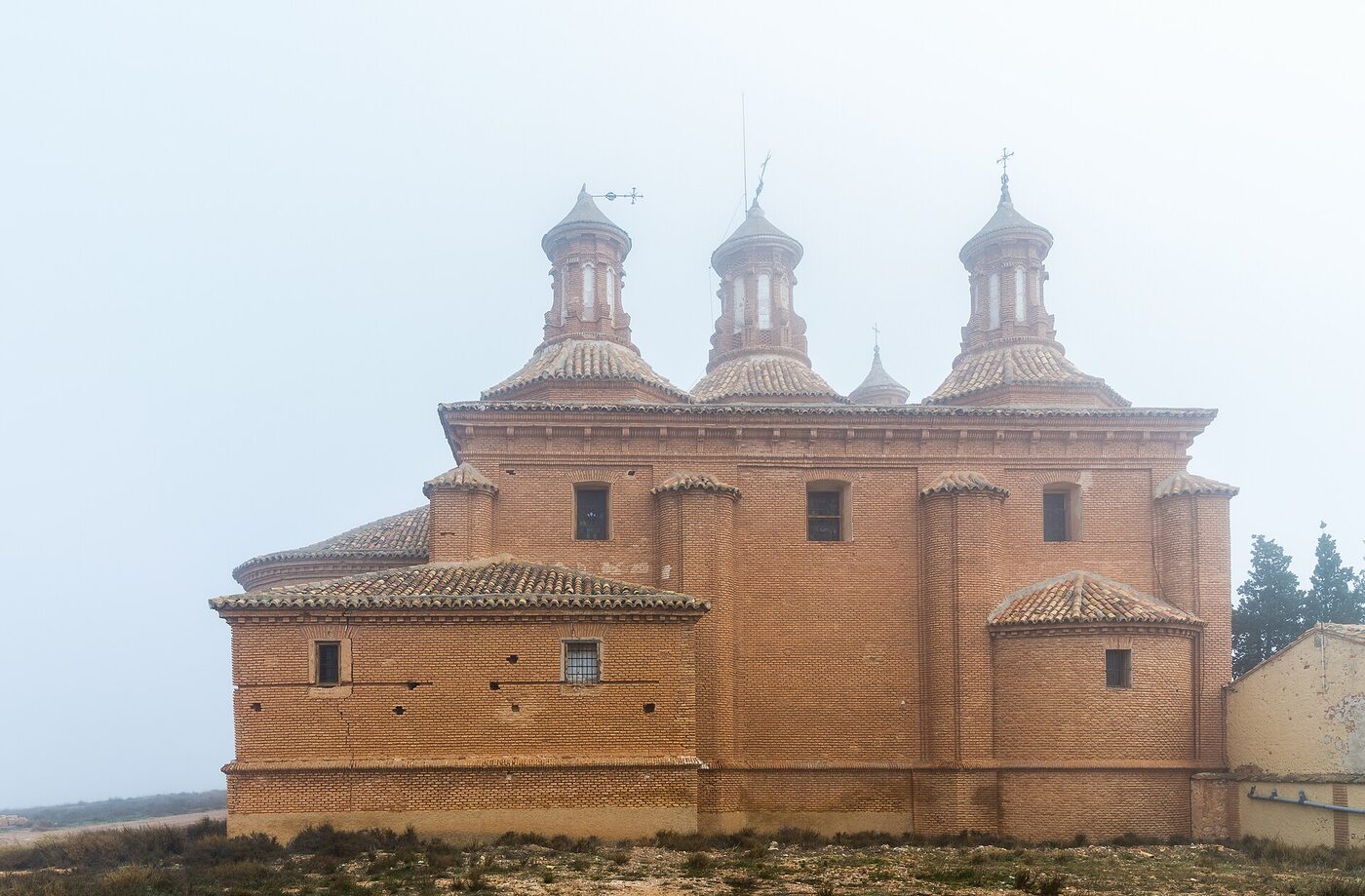 Santuario de Nuestra Señora del Pueyo, en Belchite