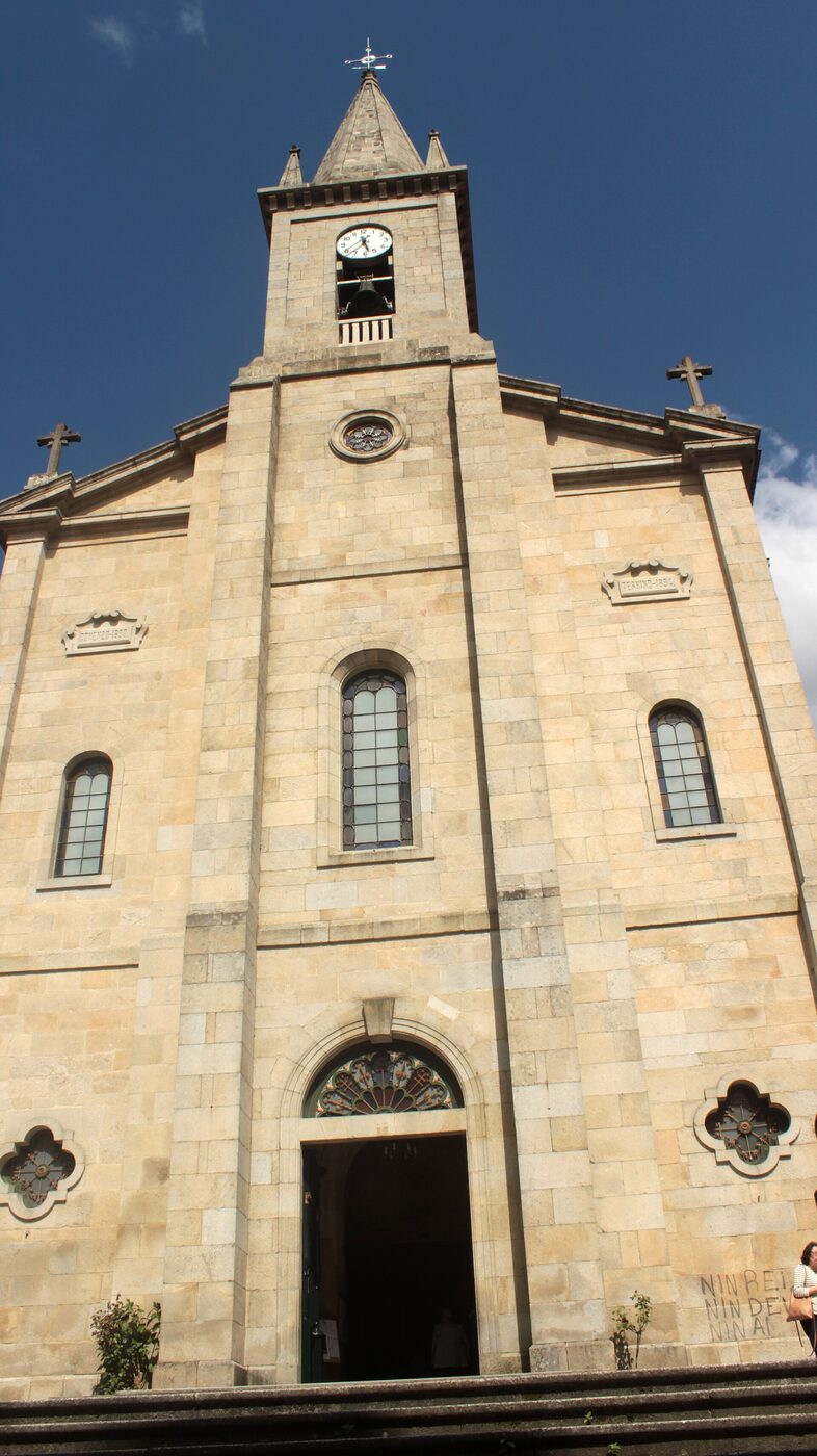 Igrexa de San Tomé de Caldas de Reis en Caldas de Reis