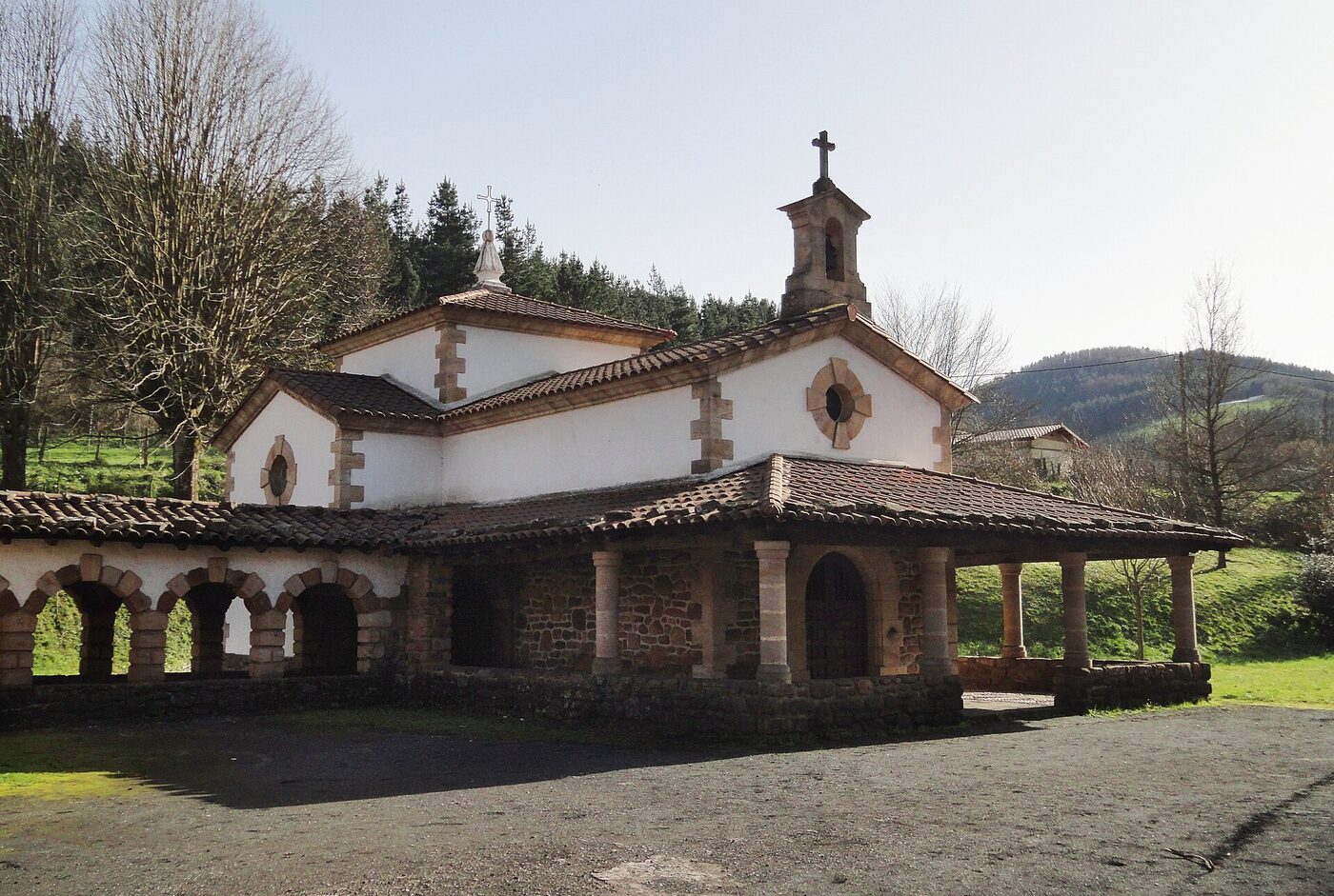 Mirandaolako Santakrutz Ermita en Legazpia
