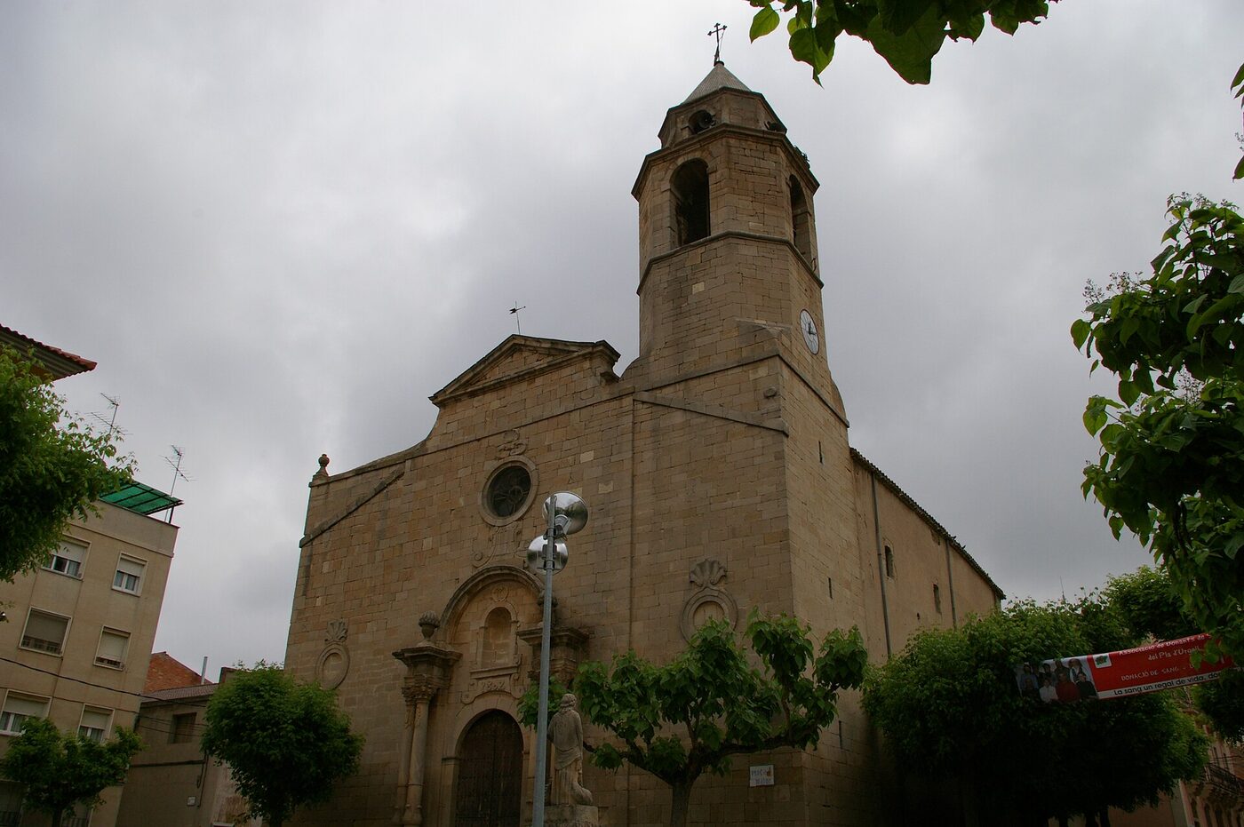 Sant Joan Baptista en el Palau d'Anglesola