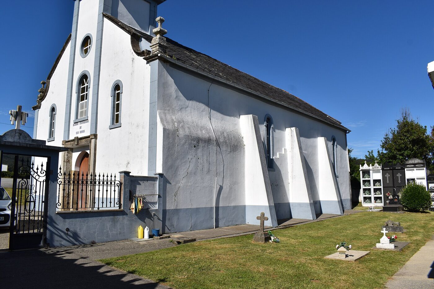 Igrexa de San Román de Montoxo en Cedeira