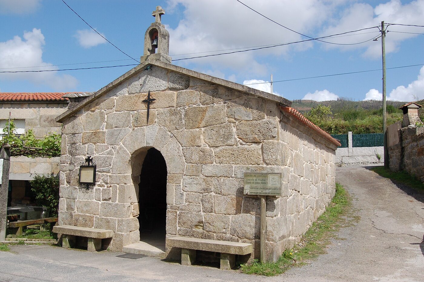 Capela de Santa Marta en Vilaboa