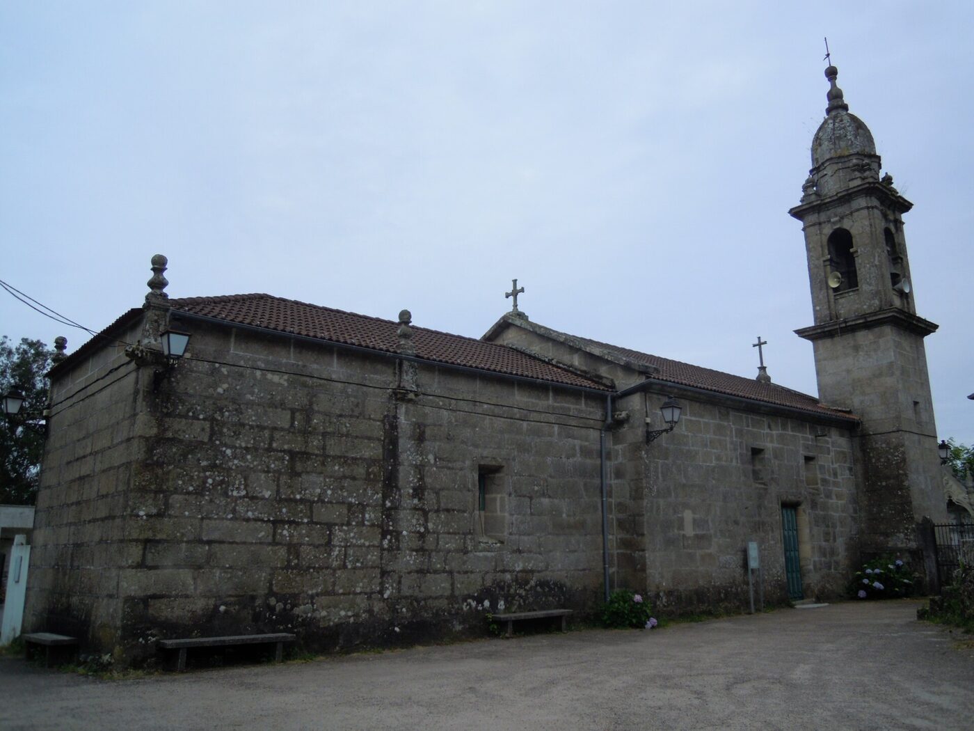 Igrexa de Santa María de Alba en Pontevedra