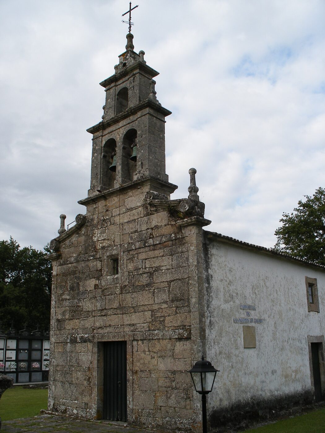 Igrexa de San Martiño de Churío en Irixoa