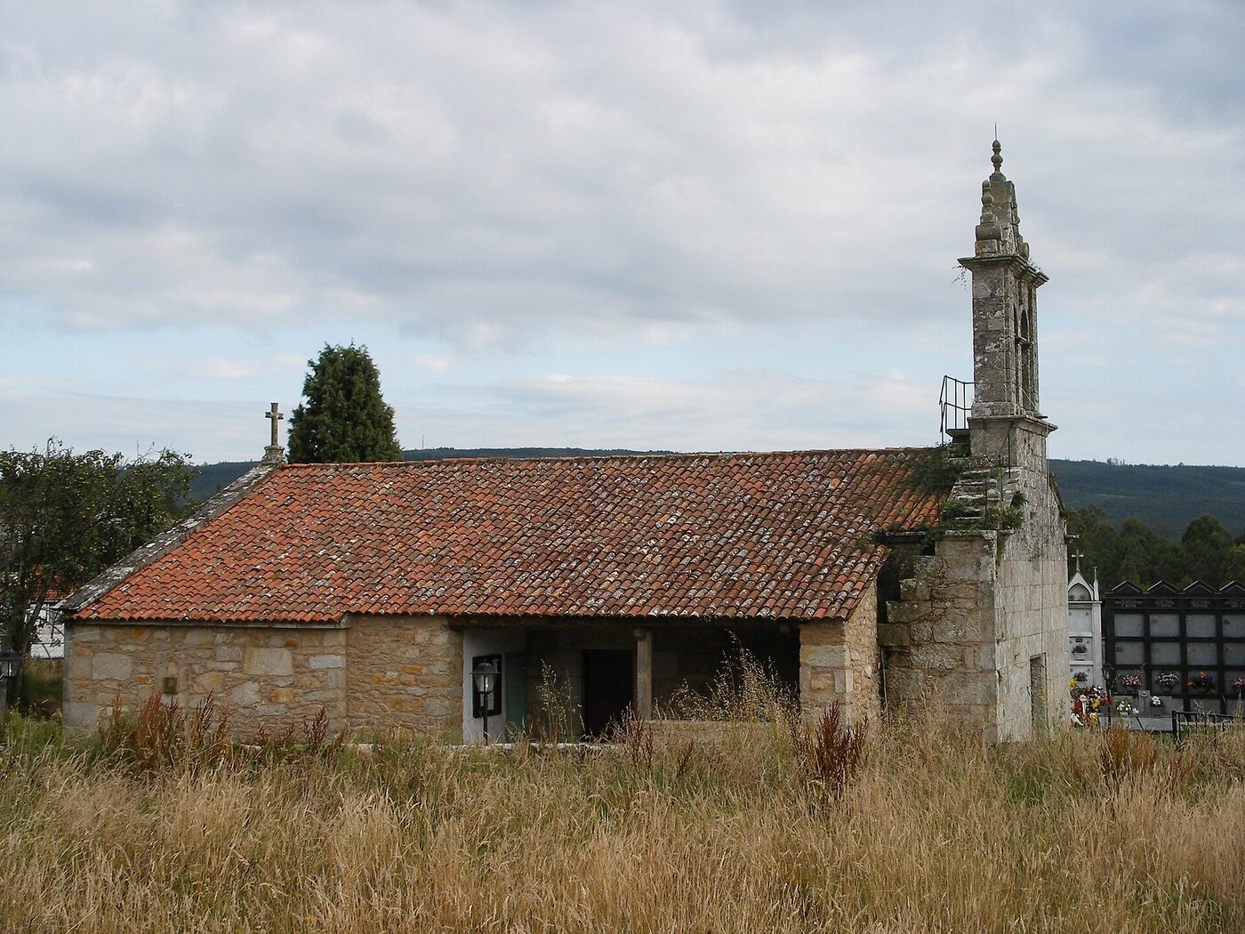 Igrexa de San Salvador de Coruxou en Irixoa