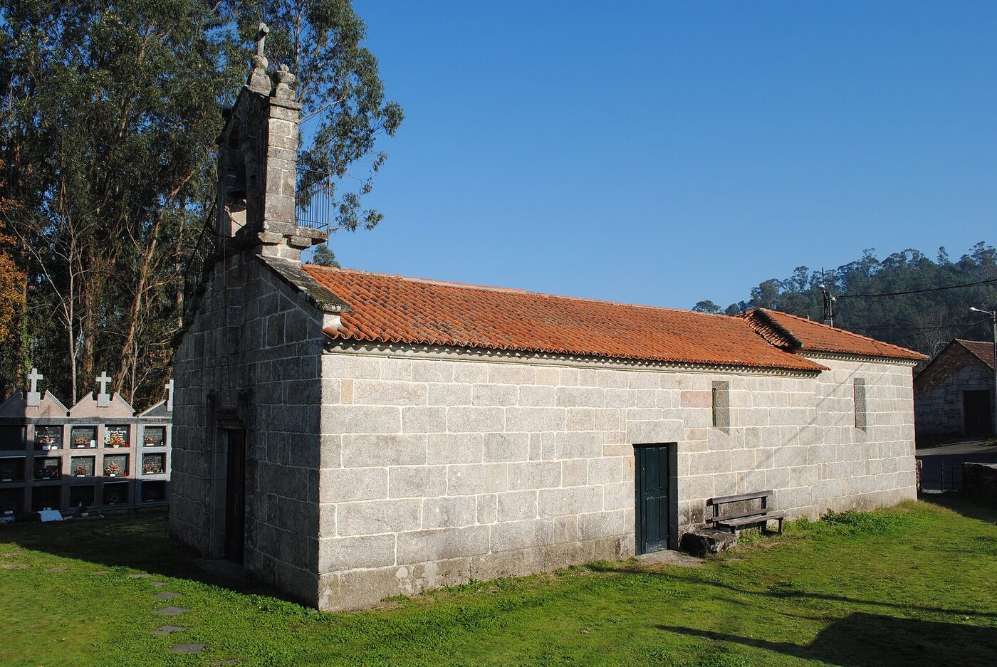 Igrexa de Santo André de Lourido en Salvaterra de Miño