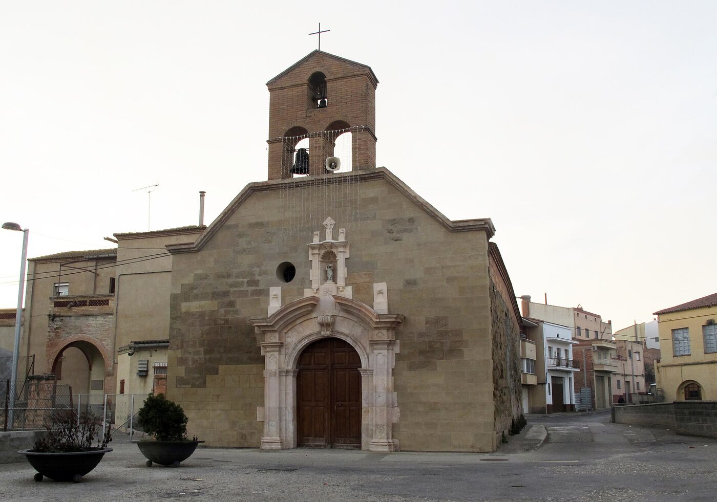 Església vella de Sant Pere d'Alfarràs en Alfarràs